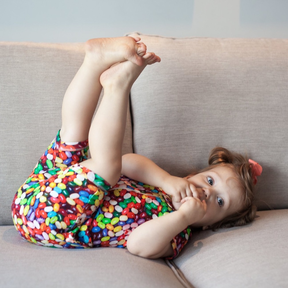 Jelly Bean Short Bodysuit